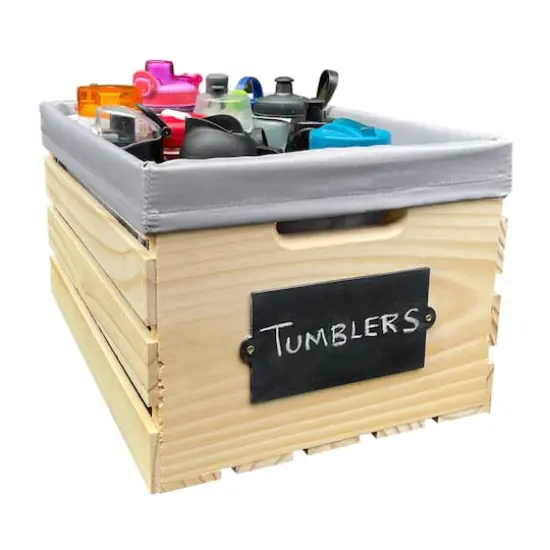 Surface Appeal&trade; 18" Crate Liner Gray {3}