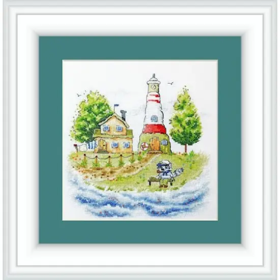 Neocraft Lighthouse Keeper Cross Stitch Kit {1}