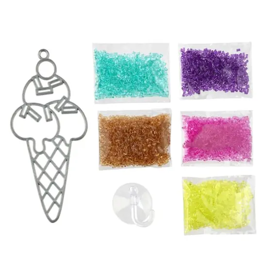 Ice Cream Cone Color Your Way Bake It Suncatcher Kit by Creatology™ {3}