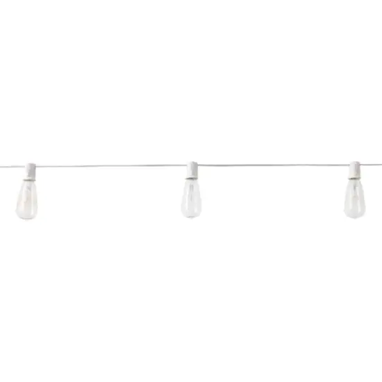 10ct. Edison String Lights with White Cord by Ashland&trade; {4}