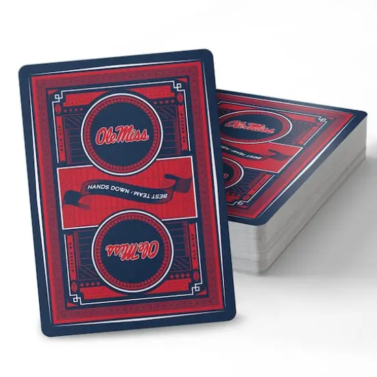NCAA Classic Series Playing Cards Mississippi Rebels {6}