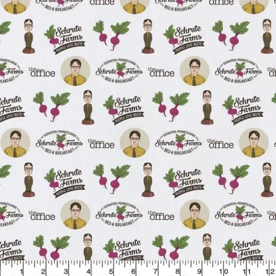 The Office Schrute Business Precut Cotton Fabric {3}