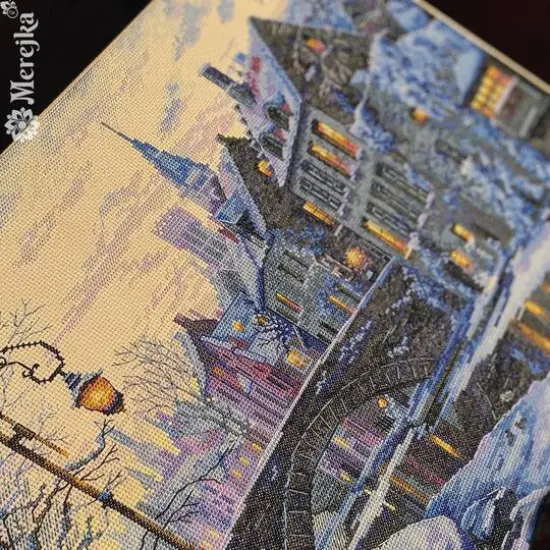 Merejka Winter Evening Counted Cross Stitch Kit {8}