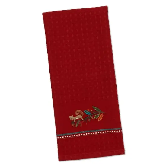 DII&reg; Squirrelly Embroidered Dish Towels, 2ct. {3}