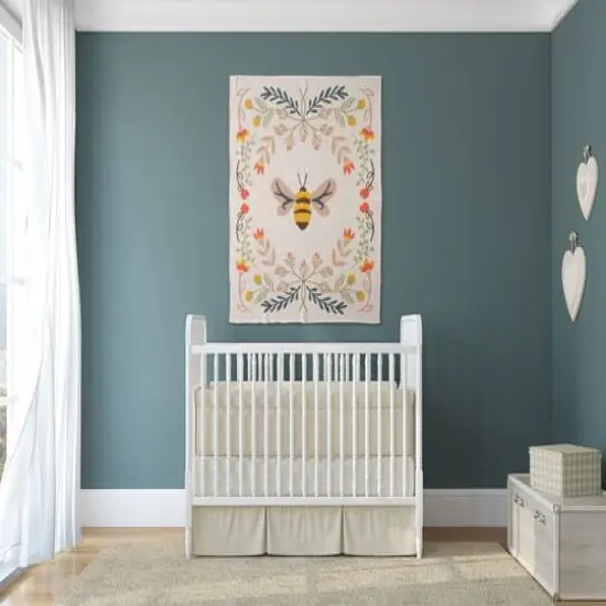 Hello Honey&reg; Cotton Knit Baby Blanket with Bee Pattern {5}