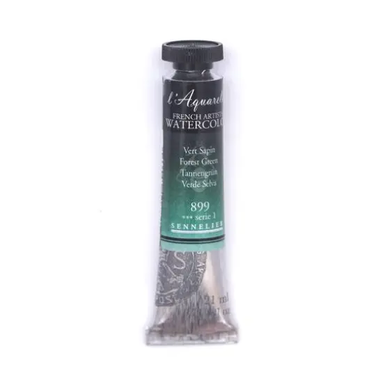 Sennelier French Artists' Watercolor, 21mL 899 Forest Green S1 {1}