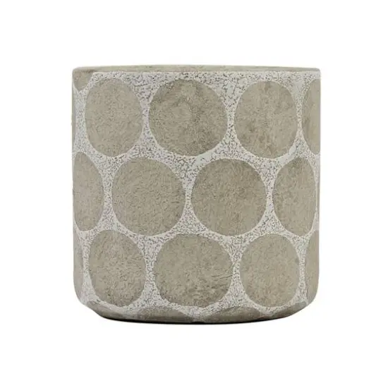 Hello Honey&reg; Wax Relief Dots Terracotta Planter Natural {5}