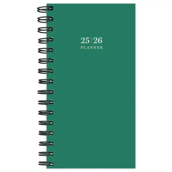 TF Publishing 2025-2026 Grass Green Small Weekly/Monthly Planner {1}