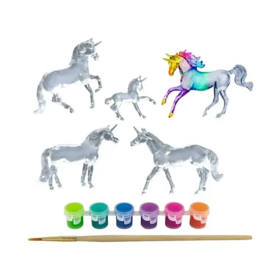 Breyer Horses Suncatcher Unicorns 5 Piece Craft Set {4}