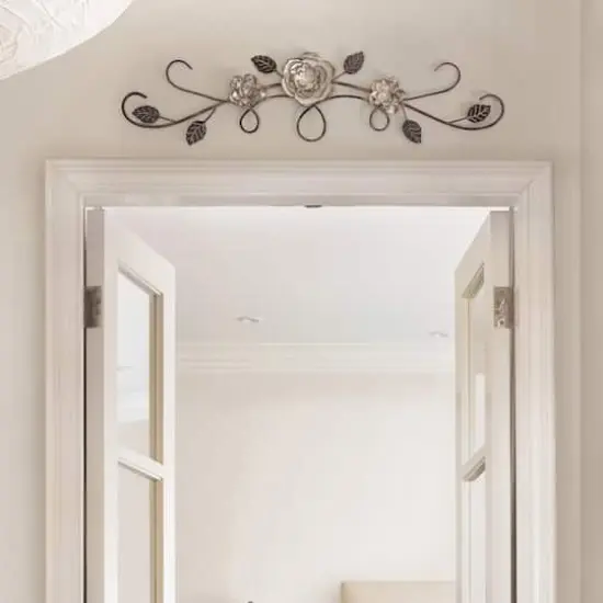 Habitat Decor 32" Astera Floral Metal Wall Art {4}