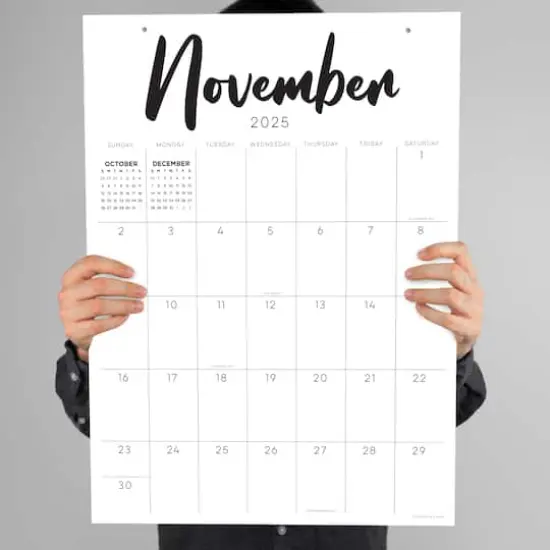 July 2025 - June 2026 Large Art Poster Wall Calendar {3}