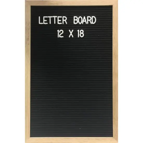 TF Publishing Heart Felt 12" x 18" Oak Wooden Letter Board {1}