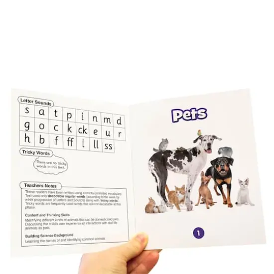 Junior Learning&reg; Science Decodables Phase 2 Non-Fiction Educational Learning Set {3}