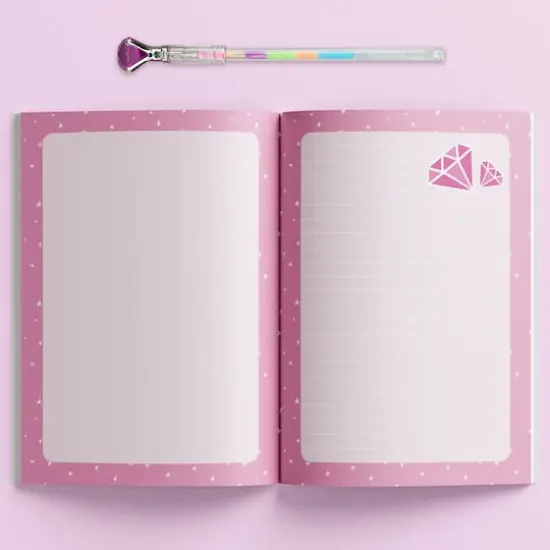 Hinkler Kaleidoscope Secret Sparkle Journal Kit {6}