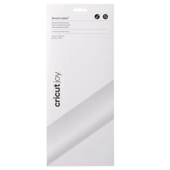 Cricut Joy&trade; Smart Label&trade; Removable Writable Vinyl, White {1}