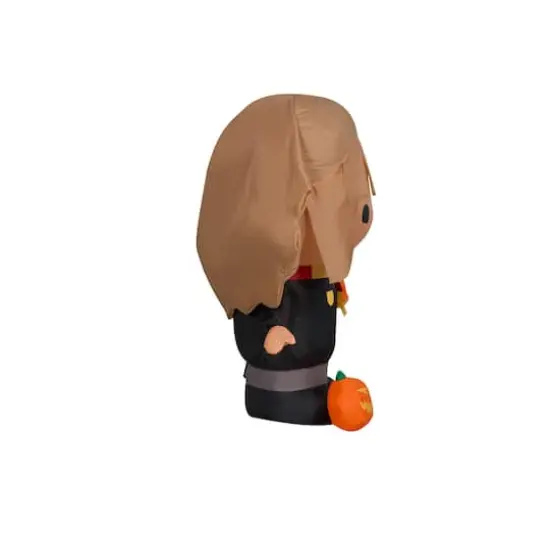 3ft. Airblown&reg; Inflatable Hermione with Jack-o-lanterns {5}