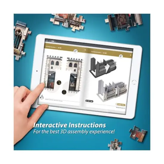 Assassin's Creed Unity - Notre-Dame 3D Puzzle: 860 Pcs {15}