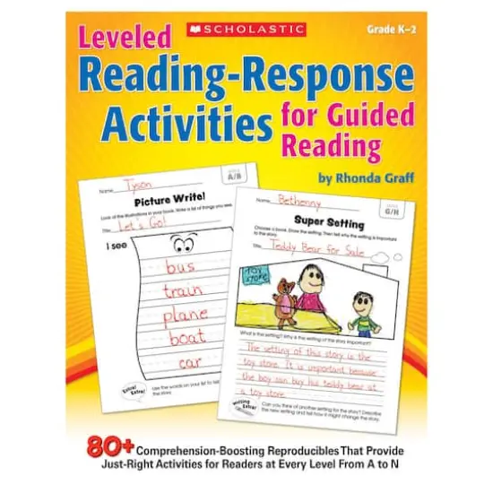 Scholastic Leveled Reading-Response Activities for Guided Reading, Grade K-2 {1}