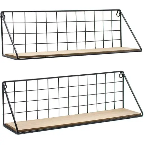 Sorbus 17" Floating Shelves, 2ct. {1}