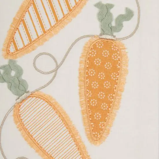 Carrots And Eggs Embellished Dishtowel (Set of 2) {6}