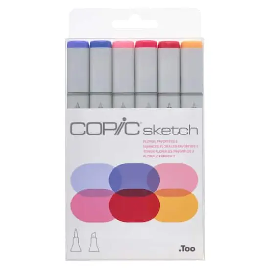 Copic&reg; Floral Favorites 2 Sketch Marker Set {4}