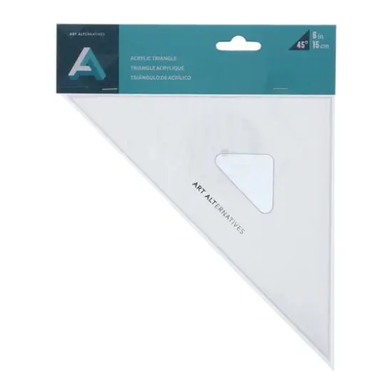 Art Alternatives 45&deg; Acrylic Triangle {1}