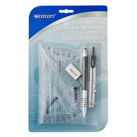 Westcott&reg; 8 Piece Geometry Set {11}