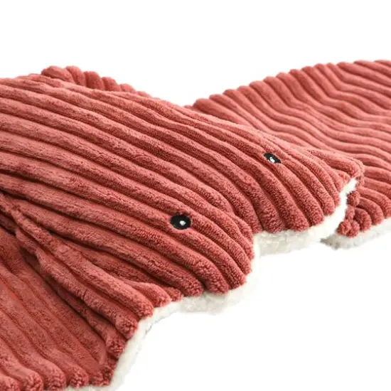 Hello Honey&reg; 25" Rust Plush Corduroy Manta Ray {7}