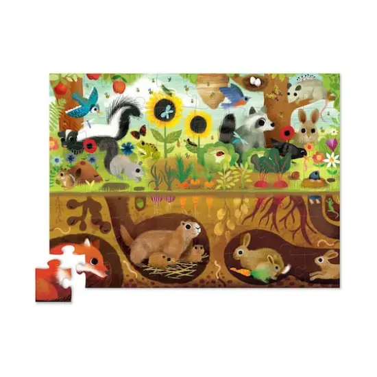 Above & Below - Backyard Discovery Floor Puzzle: 48 Pcs {3}