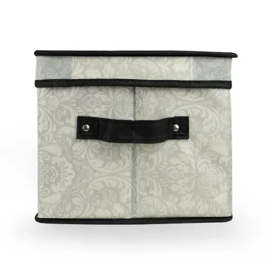 DII&reg; Damask Salad Plate Dish Storage Container {3}