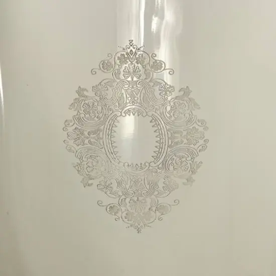 11" Silver Metal Traditional Wine Holder Cooler {4}