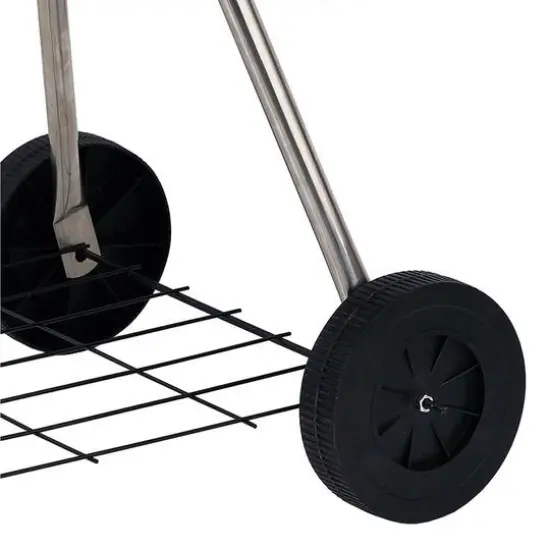 Brentwood BB-1701 17" Red Portable Charcoal BBQ Grill {5}