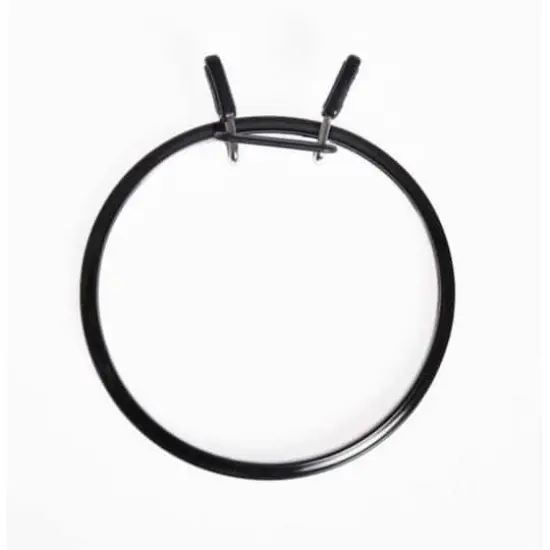 Nurge 5" Spring Metal Embroidery Hoop Deep Black {1}