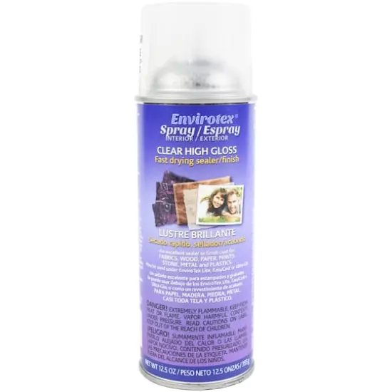 Envirotex&reg; Clear High Gloss Spray Sealer {1}