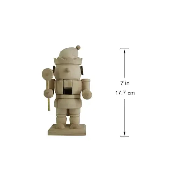 7" Christmas Elf with Lollipop DIY Pinewood Nutcracker by Make Market&reg; {5}