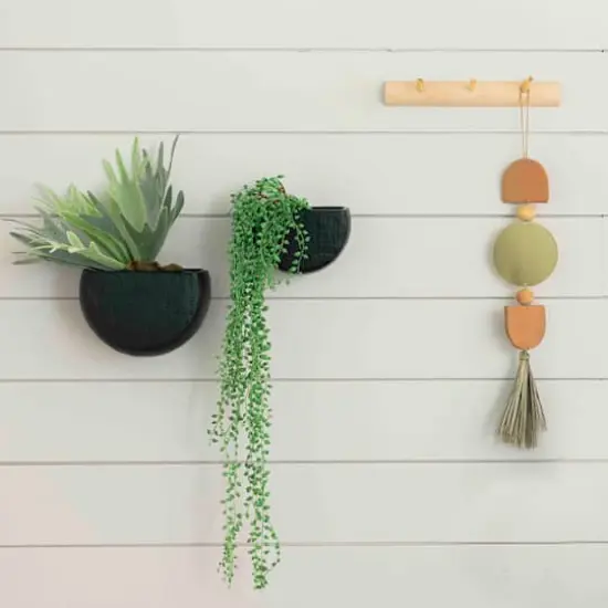 Hello Honey&reg; Terracotta & Metal Wall Hanging {3}