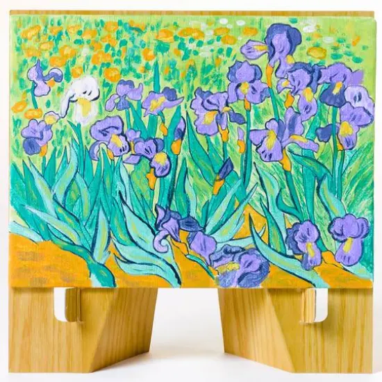 Faber-Castell Paint by Number Museum Series., Irises {4}