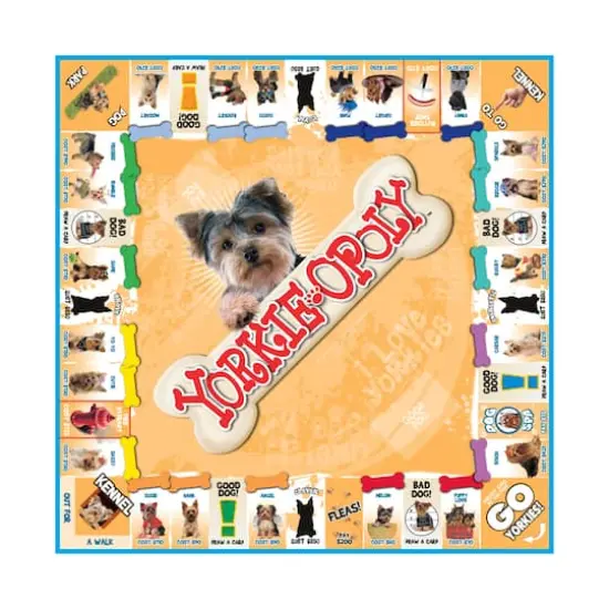 Late For The Sky Yorkie-Opoly&trade; Board Game {4}
