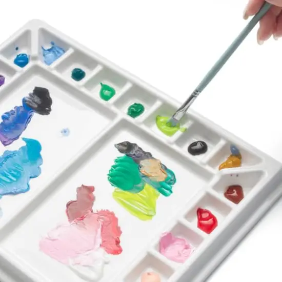 Large Rectangle Porcelain Palette by Artist's Loft&reg; {4}