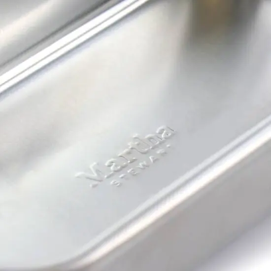 Martha Stewart 9" Aluminum Rectangle Loaf Pan {6}