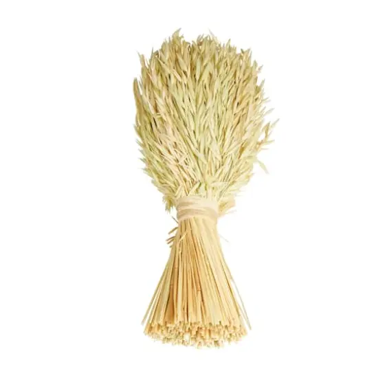 Beige Dried Wheat Stalk Bundle {5}