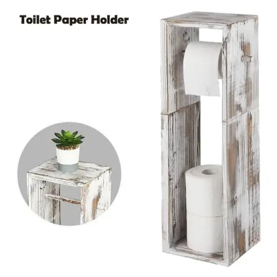 Brown Toilet Paper Holder {5}