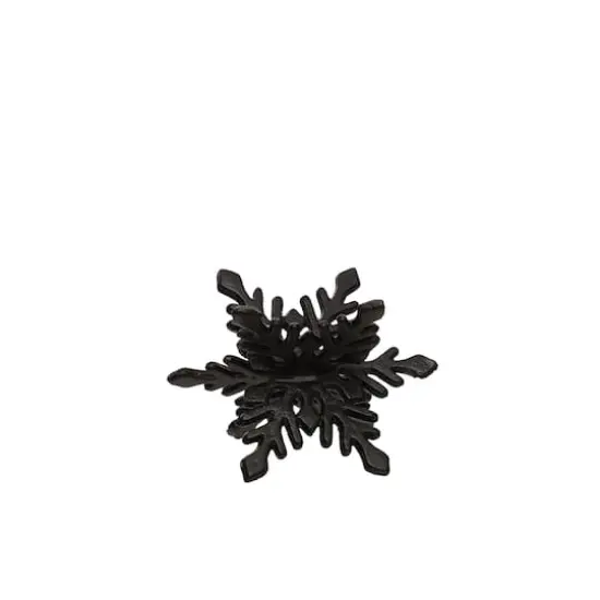 4" Black Snowflake Tabletop D&eacute;cor by Ashland&reg; {1}