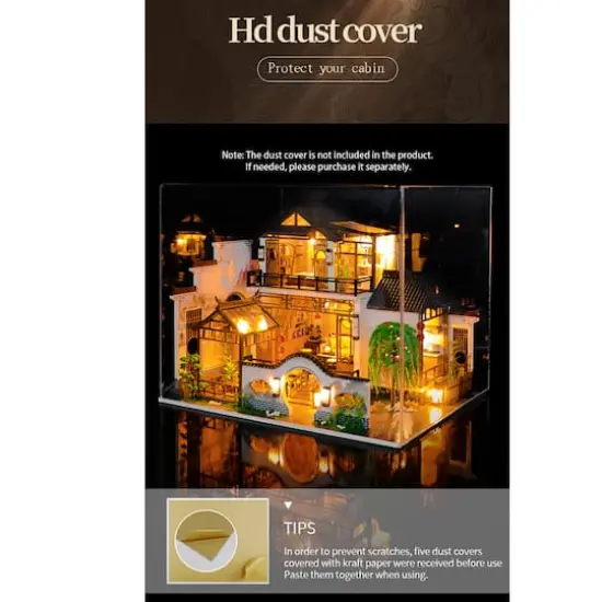 Sparkly Selections Poetic & Picturesque DIY Model Cottage Kit {11}