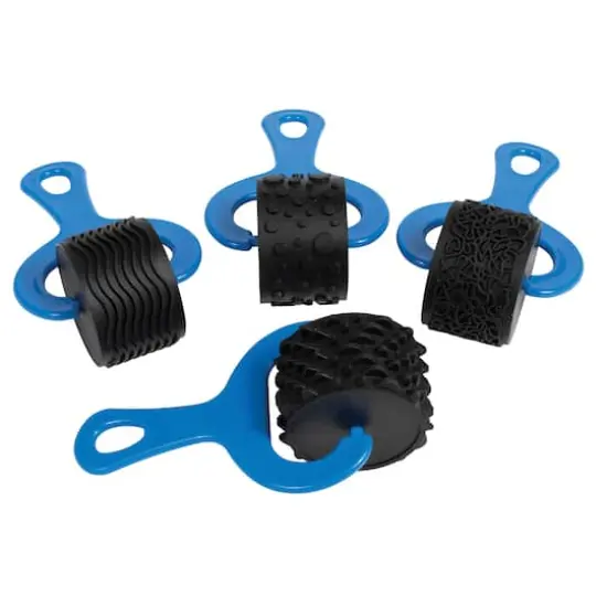 Ready 2 Learn® Heavy Duty Paint & Clay Explorer Rollers, 2 Sets of 4 {4}