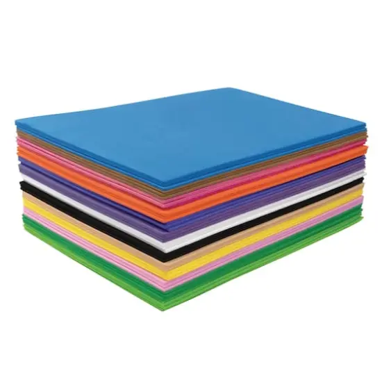 Creativity Street&reg; WonderFoam&reg; 5.5" x 8.5" Sheets, 3 Packs of 40 {3}