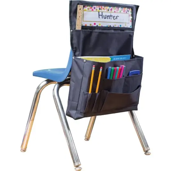 Teacher Created Resources Black Chair Pocket {1}