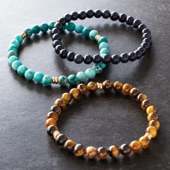 Signature Color Shop Tiger Eye & Jasper Bracelets by Bead Landing&trade; {3}