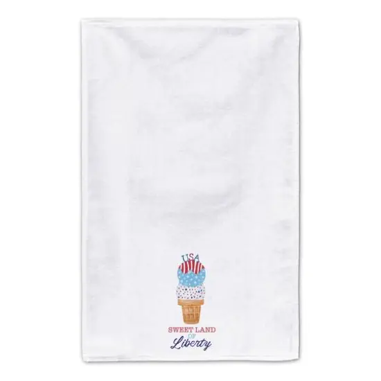 Sweet Land of Liberty Ice Cream Tea Towel Set {4}