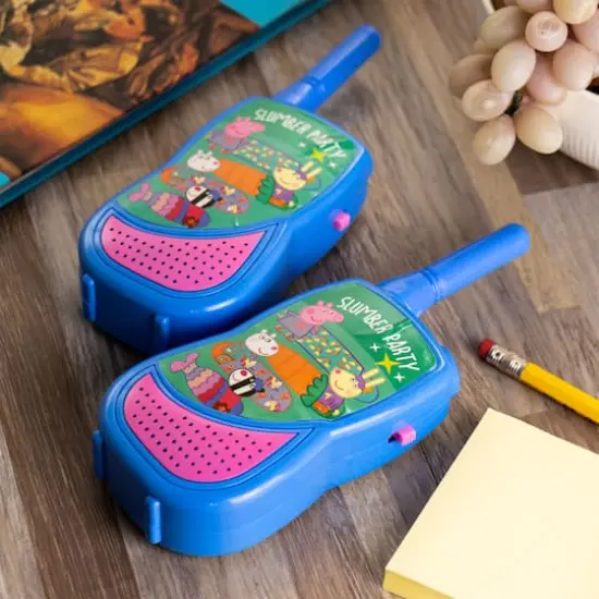 Peppa Pig Walkie Talkies with Built-in Flashlight {4}